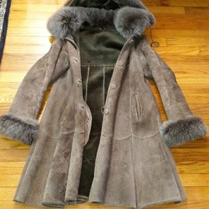Womens shearling size large